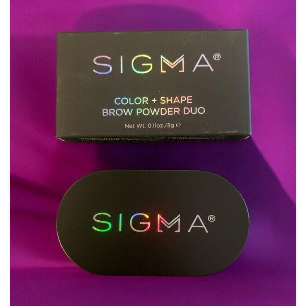SIGMA BEAUTY Color + Shape Brow Powder Duo in LIGHT 3 g / 0.11 oz NEW IN BOX - Picture 5 of 6